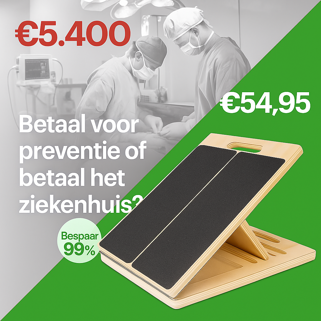 FlexShield™ Slant Board Pro – De #1 oplossing tegen sportblessures