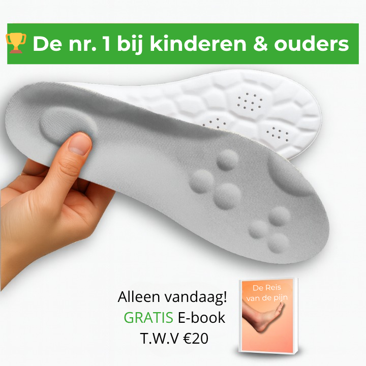Cavorria StepSure™ – De #1 oplossing tegen knie- en voetpijn bij kinderen