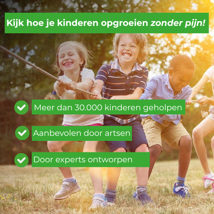 Cavorria StepSure™ – De #1 oplossing tegen knie- en voetpijn bij kinderen