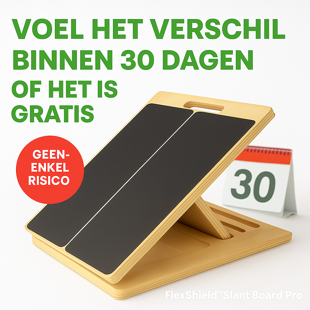 FlexShield™ Slant Board Pro – De #1 oplossing tegen sportblessures