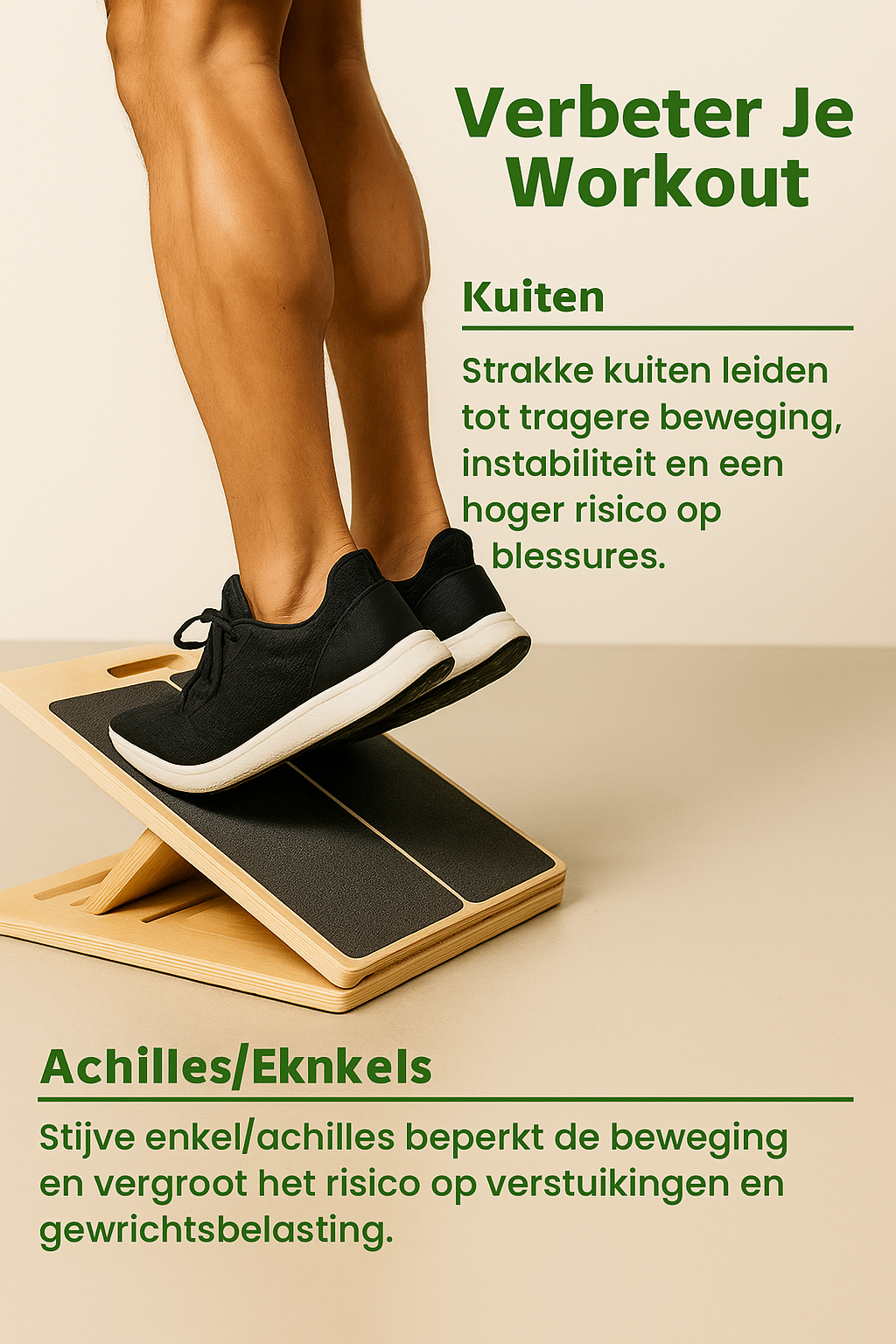 FlexShield™ Slant Board Pro – De #1 oplossing tegen sportblessures