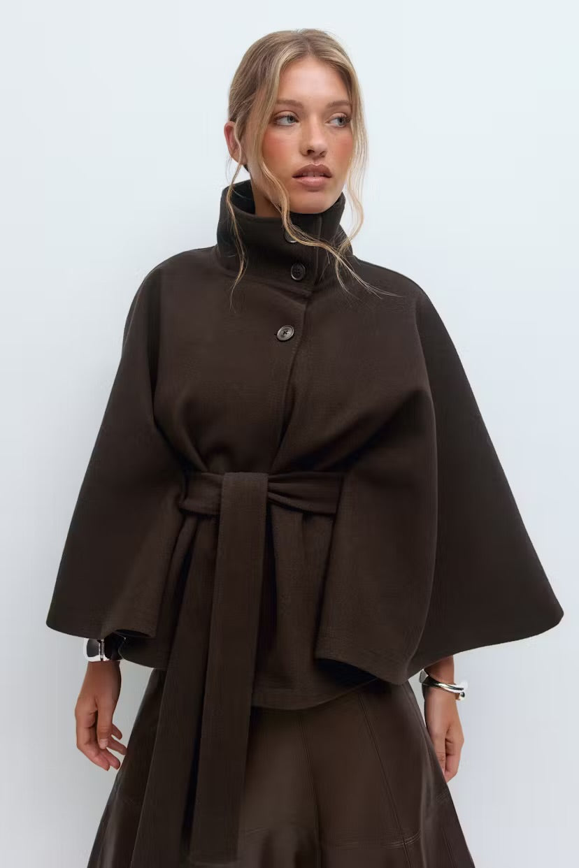 Isabella | Chic Cape Coat