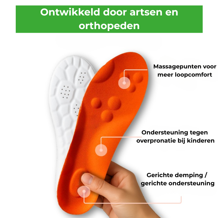 Cavorria StepSure™ – De #1 oplossing tegen knie- en voetpijn bij kinderen